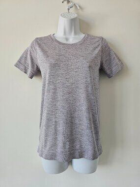 LULULEMON DDSE/FUMT Grey Dot Multi Swiftly Relaxed SS Crew Top 4